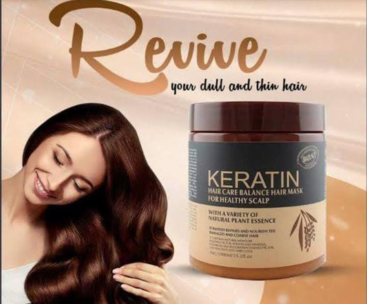 Brazil Nut Keratin Hair Mask: 500ml for a healthy scalp and balanced hair (ORIGNAL)