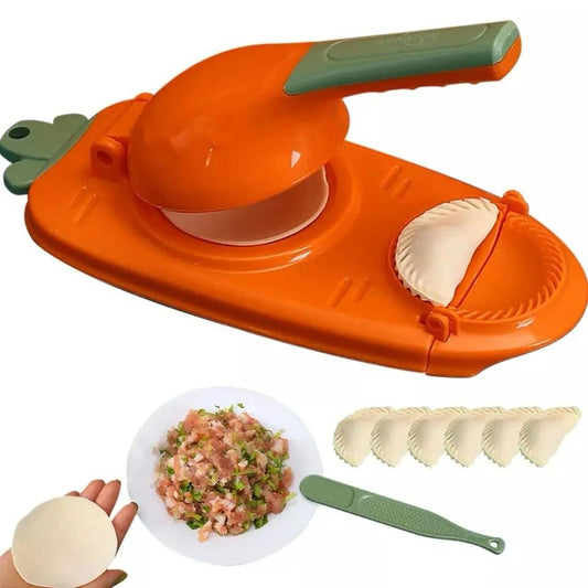 2-in-1 Dumpling Wrapper Tool Food Grade Manual Dumpling Wrapper Mold Labor-Saving Baking Pastry for Home Kitchen Gadgets